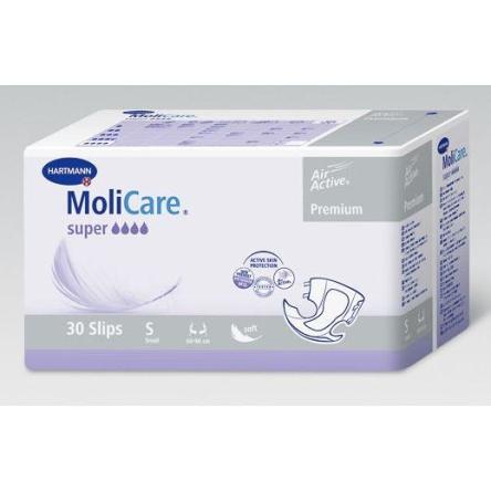 Купить MoliCare Premium soft super - Воздухопроницаемые подгузники: размер S, 30 шт. 169450/0 0