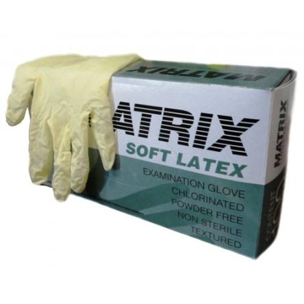 Купить MATRIX Soft Латексные смотровые перчатки (100шт.) 0