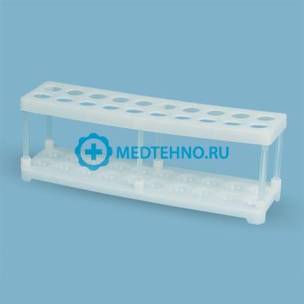 Купить Штатив для пробирок пластиковый ШПП-02 на 10; 20; 40 гнезд К-ПИ 1
