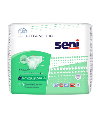 Купить Подгузники дышащие Super Seni Trio Air Extra Large 10шт.