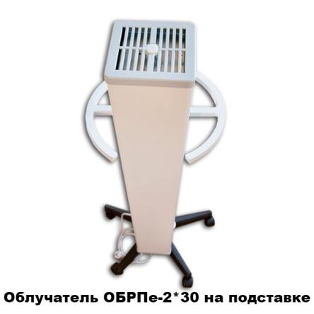 Купить Облучатель-рециркулятор бактерицидный ОБРН-2*30 «Азов» настенный 4