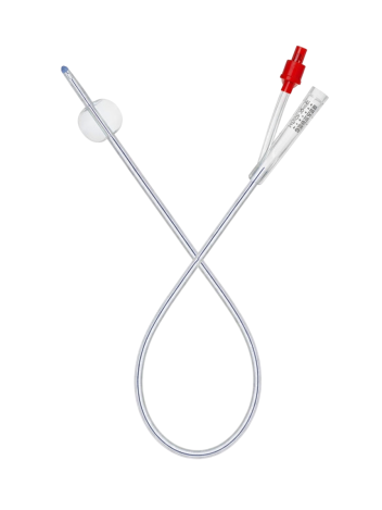 Катетер Фолея силиконовый 2-х ходовой MEDEREN 30-50 мл