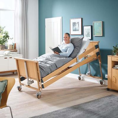 Кровать медицинская электрическая Burmeier Dali Standart (дуга д/подтягивания, матрас в комплекте)