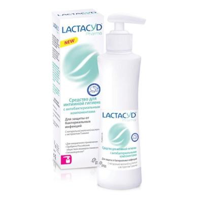 Средство для интимной гигиены "Лактацид Фарма" для защиты от бактериальных инфекций 250 мл.