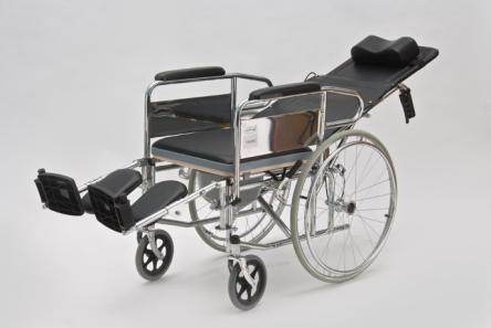 Купить Кресло инвалидное FD Medical FS6 с откидной спинкой и туалетным устройством 8