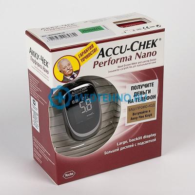 Глюкометр Акку-Чек Перформа Нано (Accu-Chek Performa Nano)