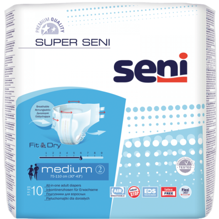 Купить Подгузники Super Seni, 10 шт. 0