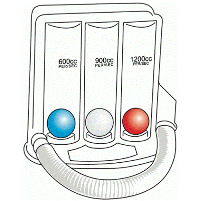 Тренажер дыхательный Plasti-Med 180101