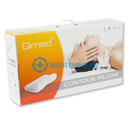 Купить Подушка  ортопедическая с выемкой под плечо из пены с "эффектом памяти" Qmed Contour  