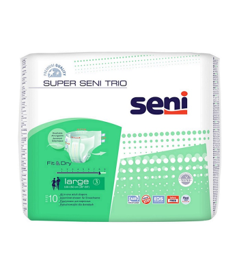 Подгузники дышащие Super Seni Trio Air Large 10шт.