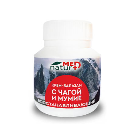 Купить Крем-бальзам восстанавливающий с мумие, чагой и скипидаром 90 мл. 0