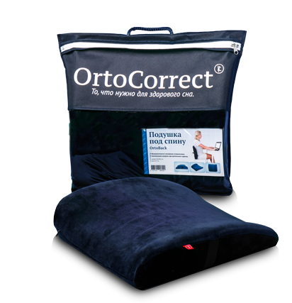Купить Подушка анатомическая под спину OrtoCorrect OrtoBack 0