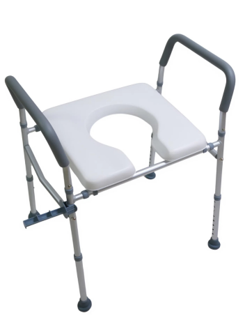 Сиденье насадка на унитаз для пожилых после операции