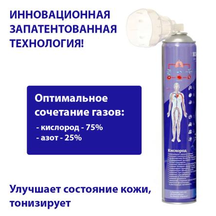 Купить Кислородный баллончик с азотом Air-Active (О2+N) с силиконовой маской и активатором "Джуна" 17 л. 0