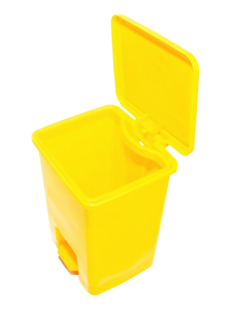 Купить Контейнер для медицинских отходов класса Б с крышкой и педалью 15 л 3