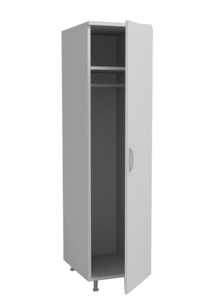 Купить Шкаф для одежды ЛДСП, одностворчатый, 400х560х1900 мм 0