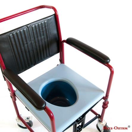 Купить Cкладная кресло-каталка с санитарным устройством  серия FS