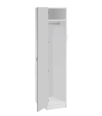 Купить Шкаф для одежды ЛДСП одностворчатый, 400х606х1860 мм 1