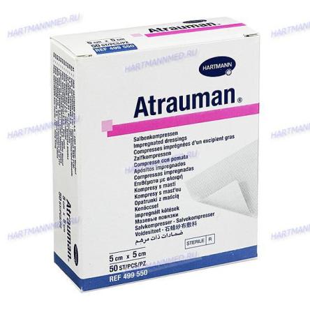 Купить ATRAUMAN мазевая повязка 5*5 см 50 шт 499550/8 1