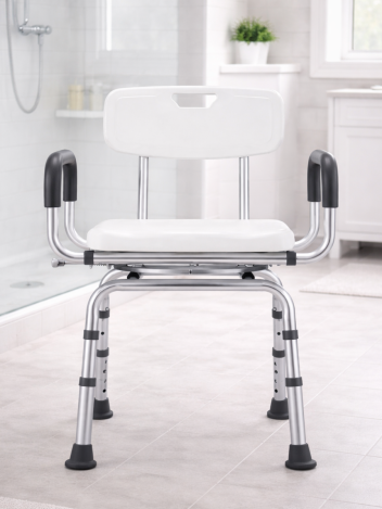 Стул для ванной и душа с поворотным сиденьем Retorsa