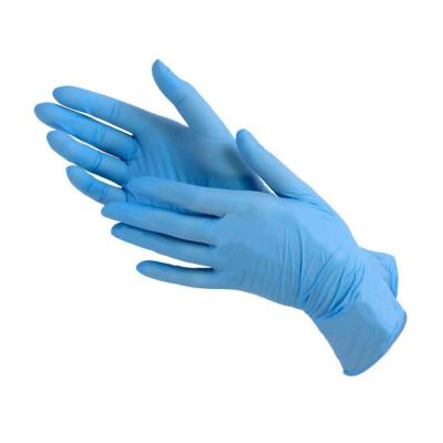 Перчатки нитриловые нестерильные неопудренные  голубые Soline Charms  (1/50 пар)