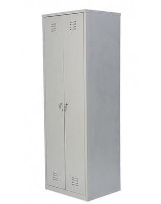 Шкаф для одежды двухсекционный металл, 600*500*1790 мм
