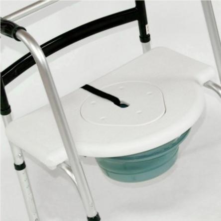 Купить Съемный стульчак с санитарным оснащением для использования с ходунками арт. 935 BS